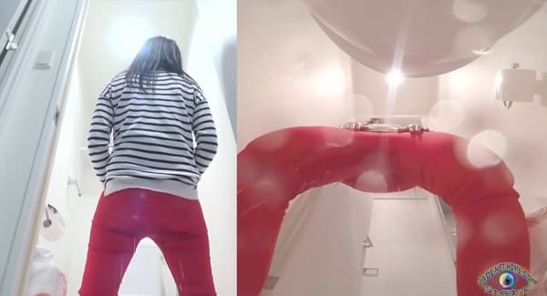 ピタパンにオシッコお漏らし