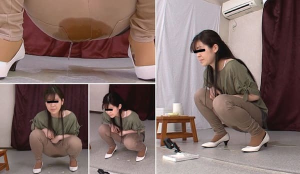 ピタパンにオシッコお漏らし