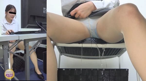 OLがオシッコお漏らし