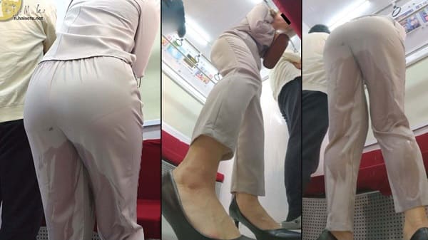 ピタパンにオシッコお漏らし