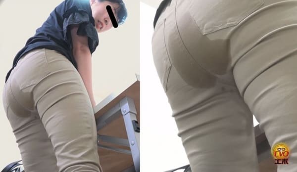 女教師がピタパンにウンチお漏らし
