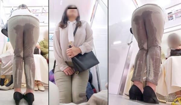 ピタパンにオシッコお漏らし