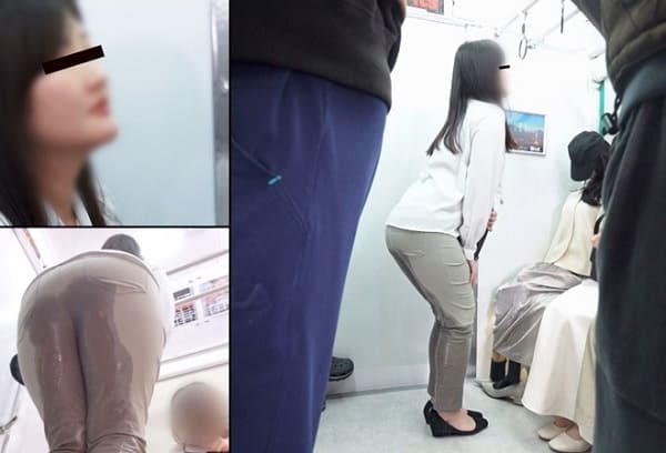 ピタパンにオシッコお漏らし